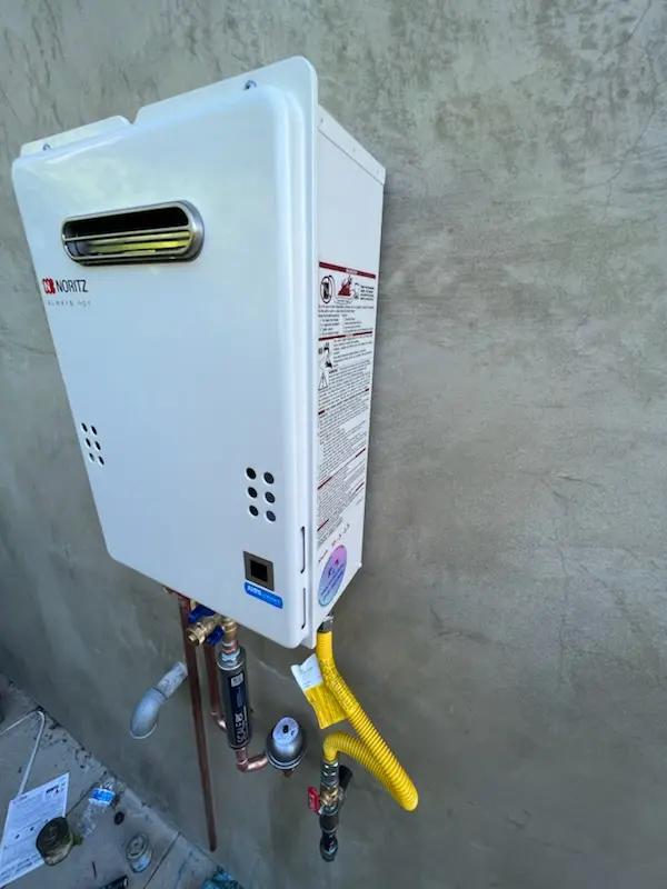 Tankless water heater installation for Pheasant Run Ranch homes